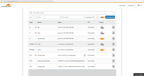 Cloudflare CDN download provider