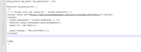 Google Analytics "width =" 590 "height =" 221 "srcset =" https://www.luhoster.com/wp-content/uploads/2019/11/1574102562_10_How-to-easily-install-Google-Analytics-on-WordPress.png 590w, https: // blog .lws-hosting.com / wp-content / uploads / 2019/10 / Screenshot_16-300x112.png 300w, https://blog.lws-hosting.com/wp-content/uploads/2019/10/Screenshot_16.png 643w "sizes =" (max. width: 590px) 100 vw, 590px